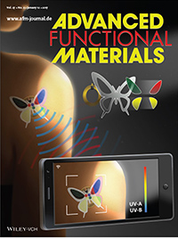 "Materials and Device Designs for an Epidermal UV Colorimetric Dosimeter with Near Field Communication Capabilities"
